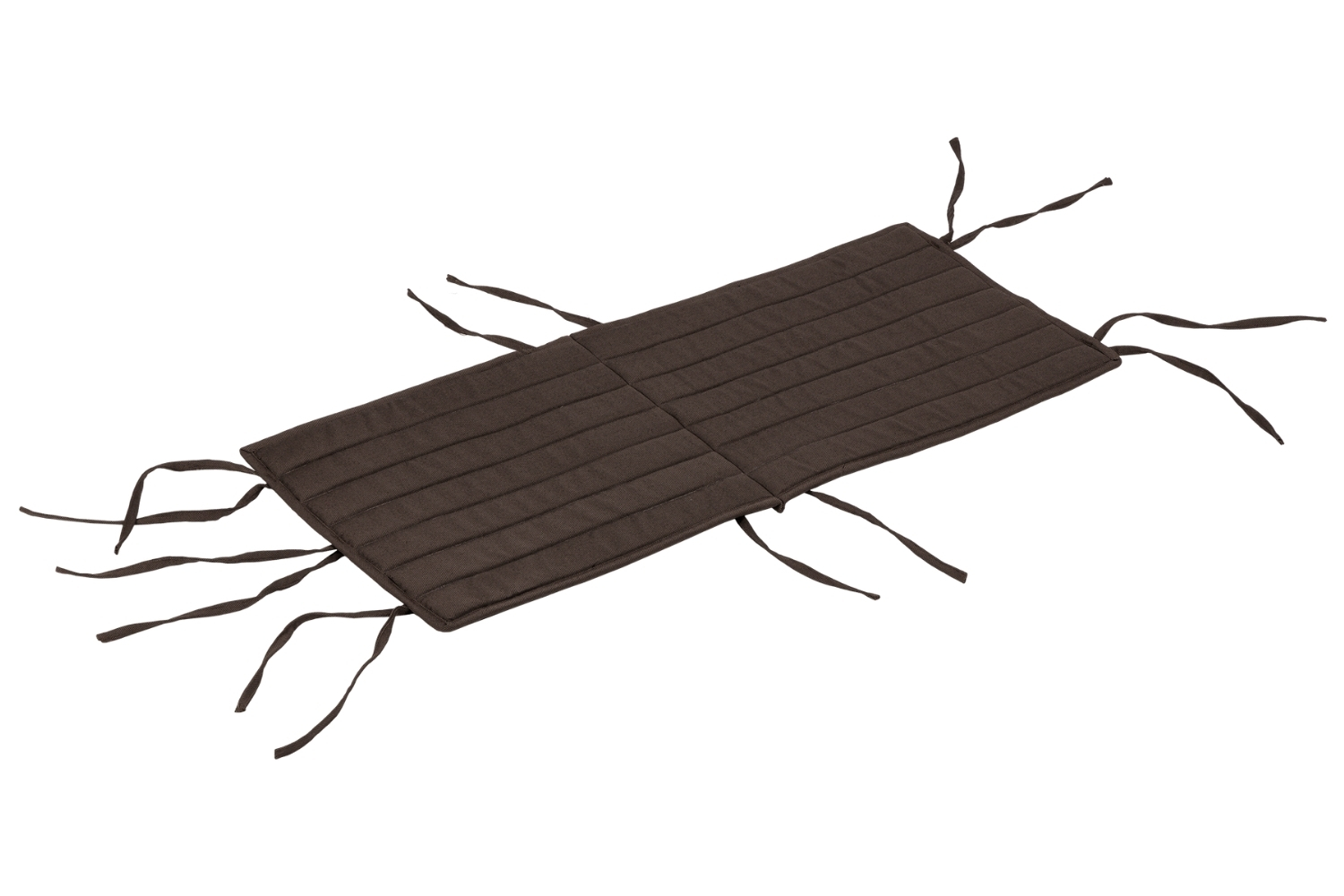 noo.ma Hnědý podsedák na zahradní židli Oto