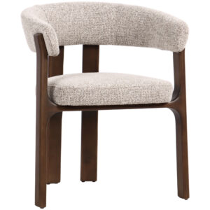 Richmond Béžovo-hnědá jídelní židle Contigo