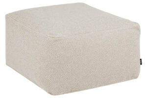 noo.ma Béžový zahradní puf Keno 63 x 63 cm