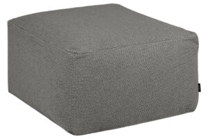 noo.ma Tmavě béžový zahradní puf Keno 63 x 63 cm