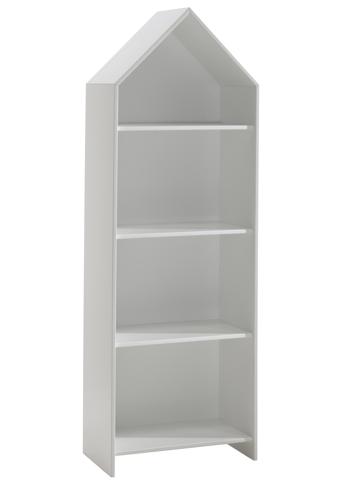 Vipack Bílá lakovaná knihovna Casami 172 cm