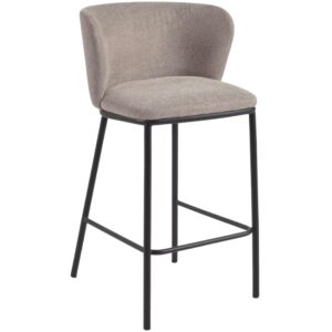 Kave Home Světle hnědá barová židle Ciselia 65 cm