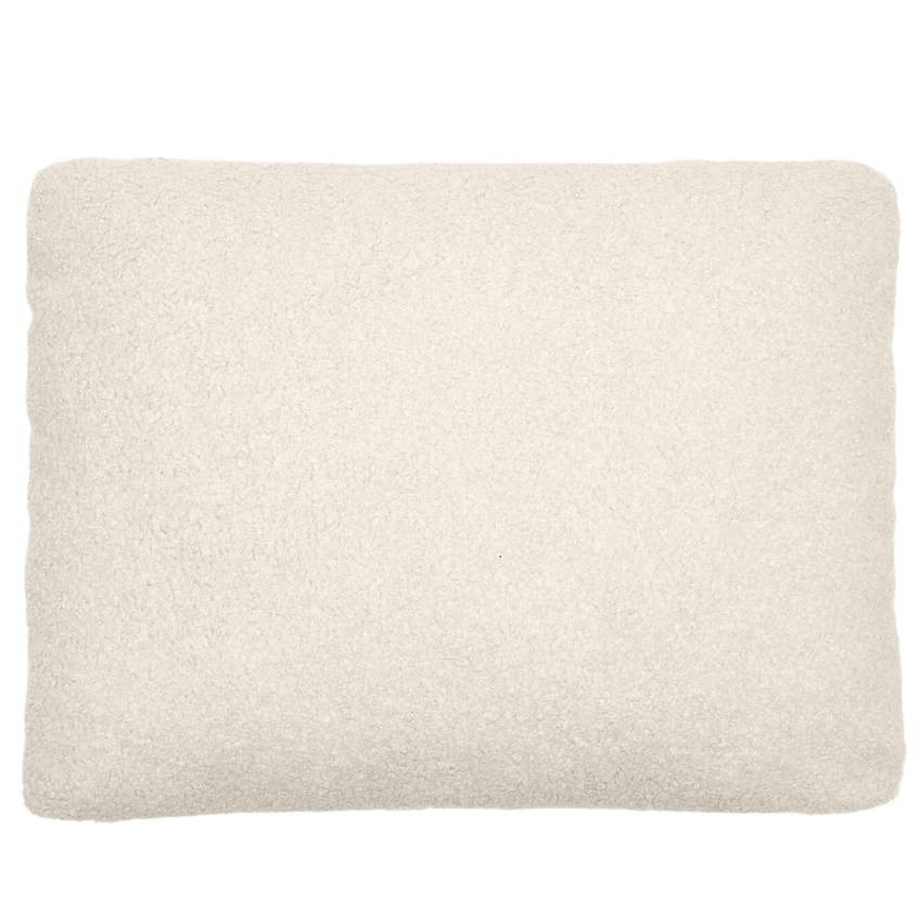 Kave Home Béžový bouclé polštář Martina 36 x 47 cm