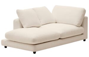 Kave Home Béžová lenoška Gala 193 cm