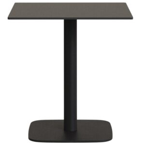 Kave Home Černý bistro stolek Dina 68 x 68 cm