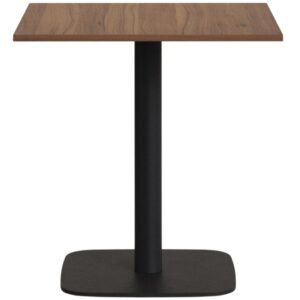 Kave Home Ořechový bistro stolek Dina 70 x 70 cm