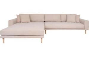 Nordic Living Rohová pohovka Limo 290 cm