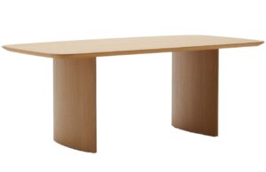 Kave Home Dubový jídelní stůl Litto 200 x 100 cm