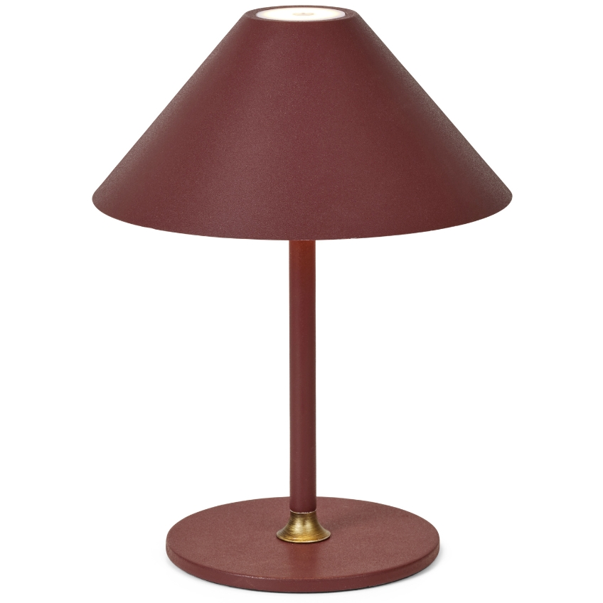 Halo Design Plastová nabíjecí stolní LED lampa Hygge 25 cm