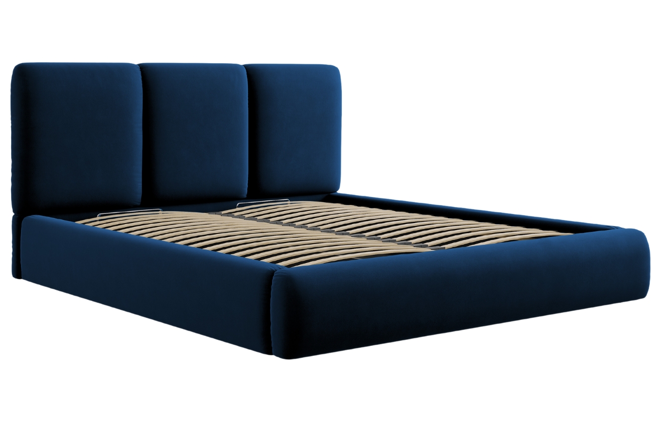 Windsor & Co Sametová postel Horizon 160 x 200 cm