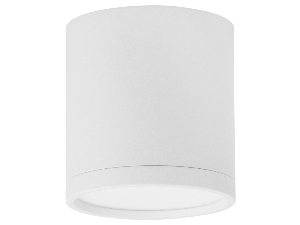 Bílé kovové stropní LED světlo Nova Luce Garf 7 cm
