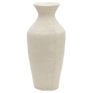 Kave Home Bílá váza Pria 72 cm