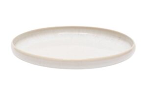 Kave Home Bílý keramický dezertní talíř Uilo 21 cm