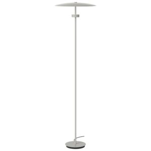 Bolia Šedá kovová stojací LED lampa Reflection 140