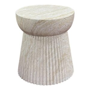 Nordic Living Odkládací stolek Bone 37 cm