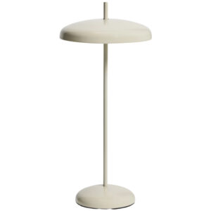Kave Home Šedá kovová nabíjecí LED lampa Porte