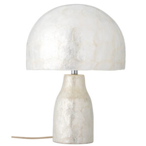 Bílá stolní lampa Bloomingville Adria 43 cm