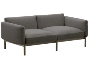 Kave Home Zahradní pohovka Sorells 201 cm se zelenou podnoží