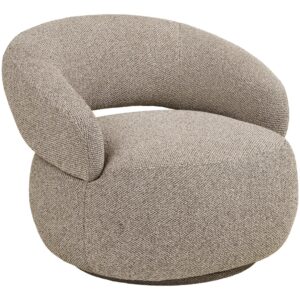 Nordic Living Béžové lounge křeslo Rion